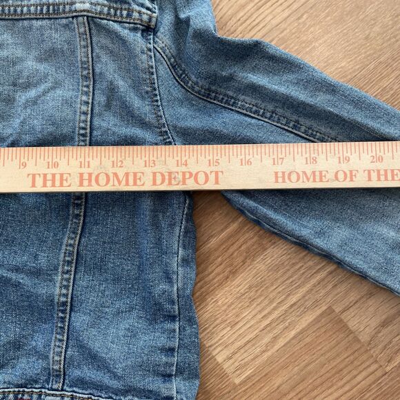 Vintage Rare Todd Oldham Jeans TO2 Blue Denim Embroidered Jacket Women's Size S - Picture 13 of 13